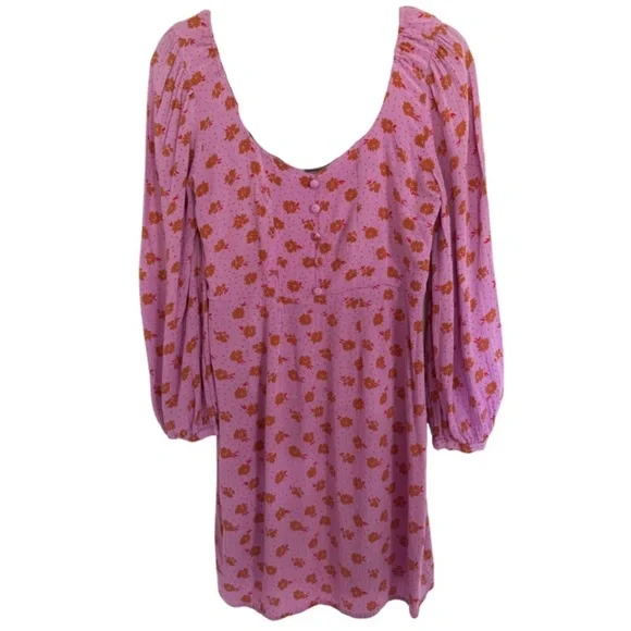 Billabong heartland long sleeve mini dress- Size Small - Picture 3 of 10